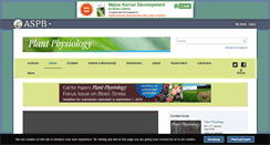 Desktop Screenshot of plantphysiol.org